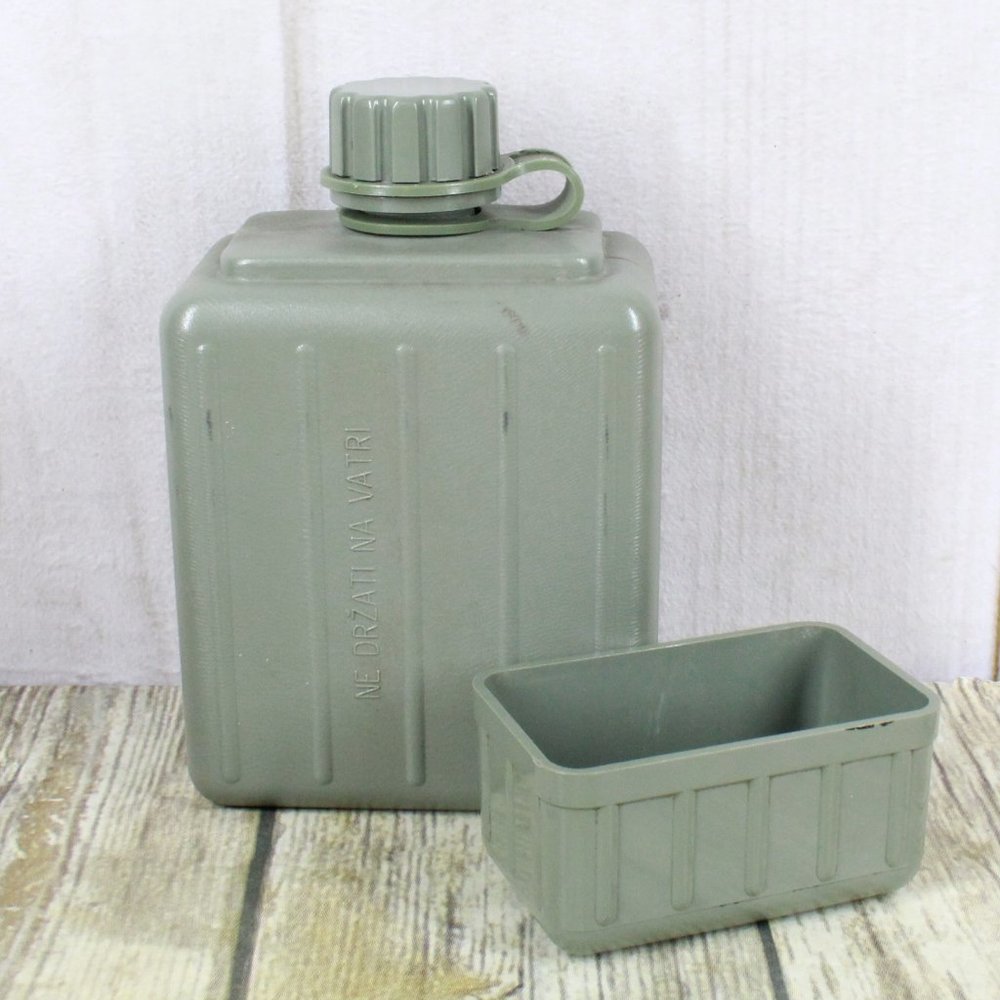 Vintage! Original JNA Yugoslavia Croatia 1975 Canteen Military Combo Kit - Picture 2 of 11